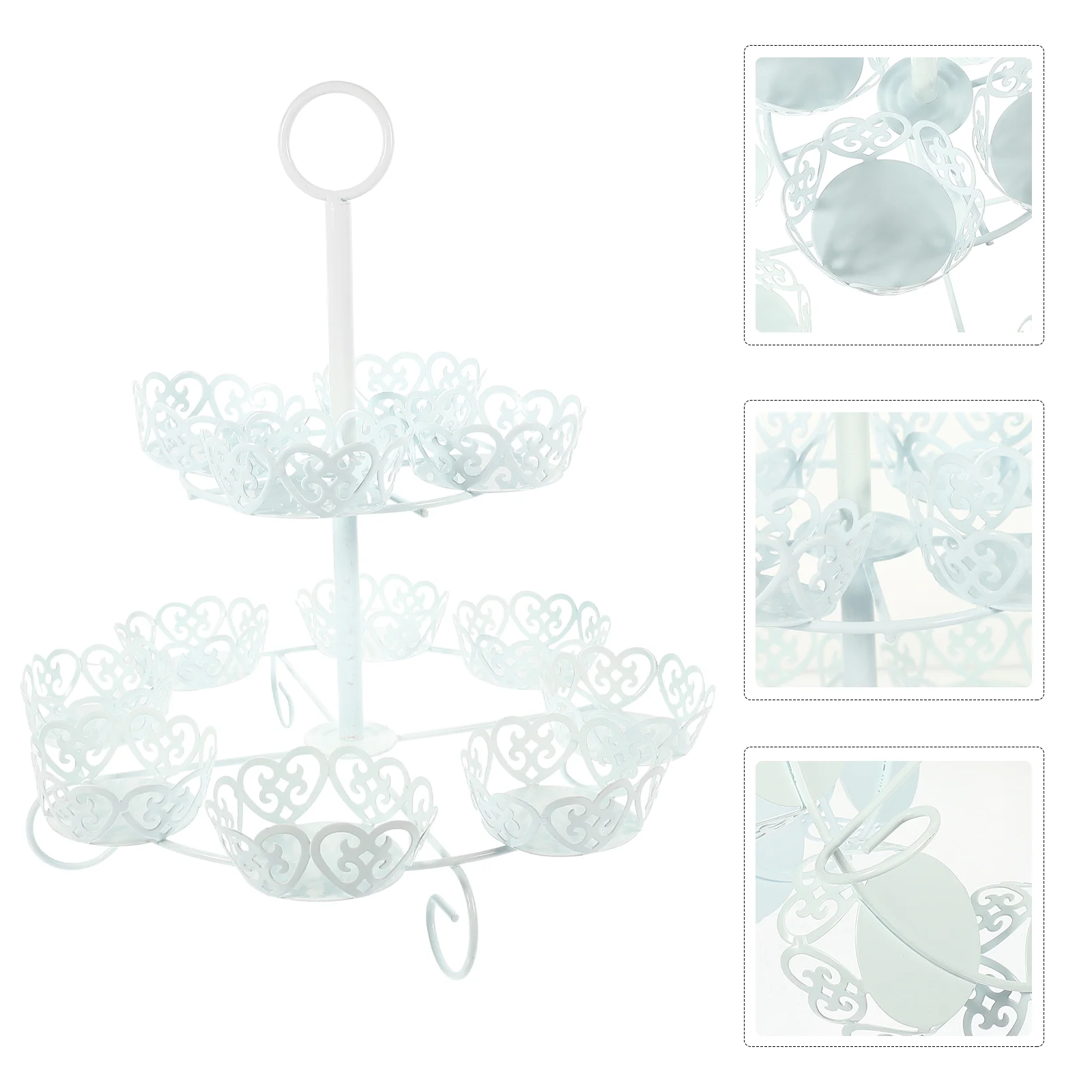 Cupcake Platter Serving Dessert Holder Stand Tray Cake 2 Tier Display Pasteles Para Bases Tower Plate Elegantes Buffet
Cupcake Platter Serving Dessert Holder Stand Tray Cake 2 Tier Display Pasteles Para Bases Tower Plate Elegantes Buffet