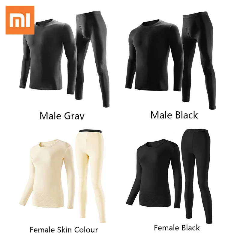 Xiaomi Supield Thermal Underwear Set Far Infrared Heating Men Women Winter clothing Warm Suit Aerogel Long Sleeve Top Warm Pants
Xiaomi Supield Thermal Underwear Set Far Infrared Heating Men Women Winter clothing Warm Suit Aerogel Long Sleeve Top Warm Pants