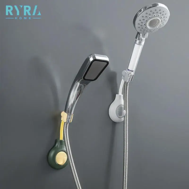 360° Adjustable Self-Adhesive Shower Head Holder Bathroom Wall Mount With Hooks Stand Suction Cup Universal Accessories 1Pcs
360° Adjustable Self-Adhesive Shower Head Holder Bathroom Wall Mount With Hooks Stand Suction Cup Universal Accessories 1Pcs