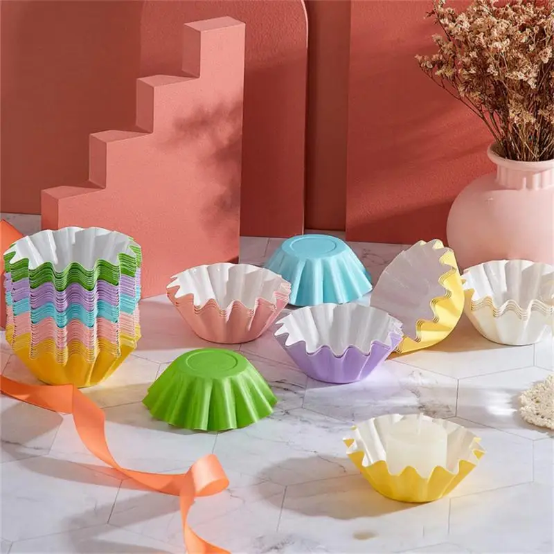 50Pcs/set Flower-shaped Cake Cups Cake Paper Cups High Temperature Resistant Cups Snow Plum Muffin Cups Kitchen Baking Tools
50Pcs/set Flower-shaped Cake Cups Cake Paper Cups High Temperature Resistant Cups Snow Plum Muffin Cups Kitchen Baking Tools