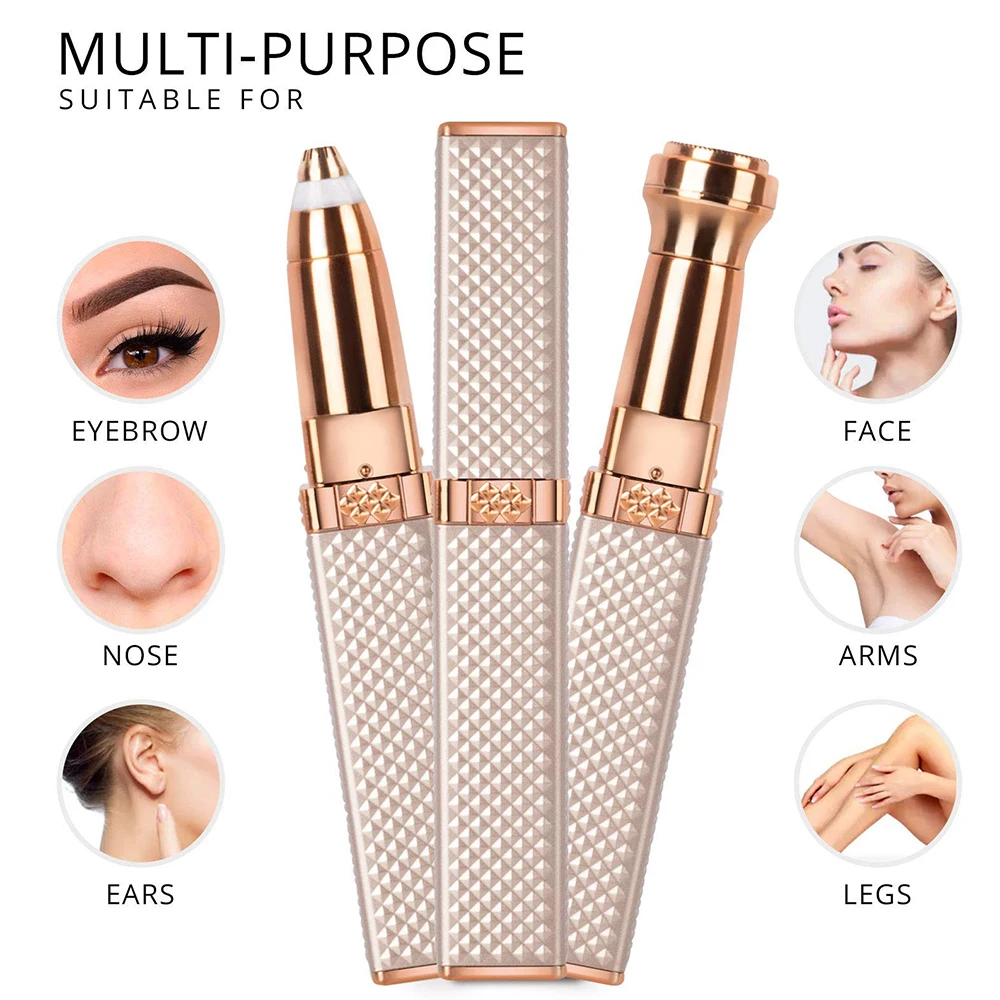 4 In 1 Hair Remover Eyebrow Trimmer Painless Electric Epilator for Women Depilator Female Wet and Dry Use Women's Epilators
4 In 1 Hair Remover Eyebrow Trimmer Painless Electric Epilator for Women Depilator Female Wet and Dry Use Women's Epilators