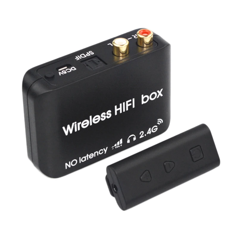 2.4G Wireless Hifi Box Transmitter Sender Digital Audio Music Receiver Speaker Support Computer Live Broadcast TV
2.4G Wireless Hifi Box Transmitter Sender Digital Audio Music Receiver Speaker Support Computer Live Broadcast TV