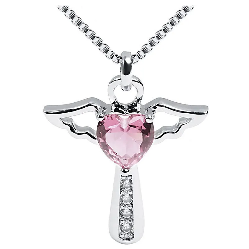 Cross Angel Pendant Necklace Angel Wings Love Zircon Pendant Necklace Clavicle Chain Heart Diamond Angel Wing Cross
Cross Angel Pendant Necklace Angel Wings Love Zircon Pendant Necklace Clavicle Chain Heart Diamond Angel Wing Cross