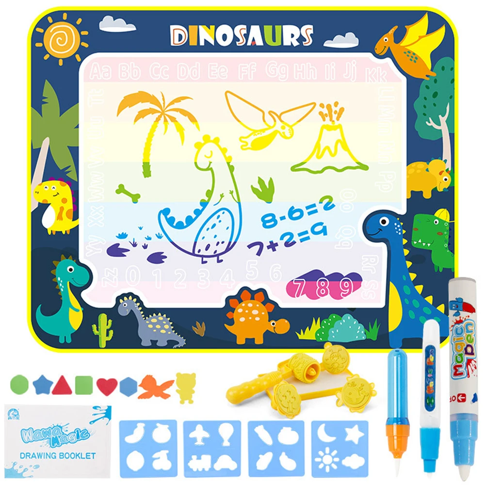 Water Drawing Mat Kids 39x31 Inches Doodle Gifts Color Draw Board No Mess Coloring Painting Writing Educational Toys Boys Girls
Water Drawing Mat Kids 39x31 Inches Doodle Gifts Color Draw Board No Mess Coloring Painting Writing Educational Toys Boys Girls