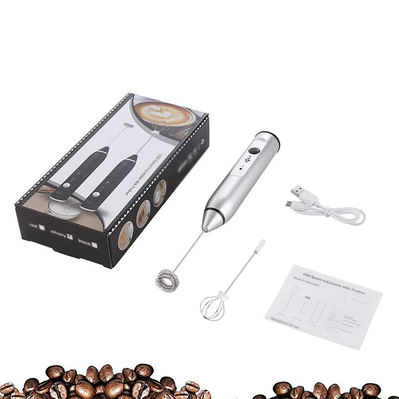 Portable Milk Frother Kit Spring Whisk Rechargeable Home Kitchen Shop Restaurant Use Making Coffee Foam Egg Tools
Portable Milk Frother Kit Spring Whisk Rechargeable Home Kitchen Shop Restaurant Use Making Coffee Foam Egg Tools
