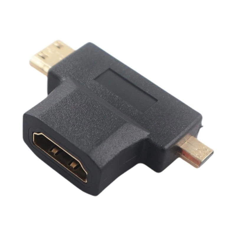 Переходник «штырь-гнездо» Mini/Micro/HDMI-совместимый адаптер 2 в 1 удлинитель HDMI-совместимый кабель
Переходник «штырь-гнездо» Mini/Micro/HDMI-совместимый адаптер 2 в 1 удлинитель HDMI-совместимый кабель