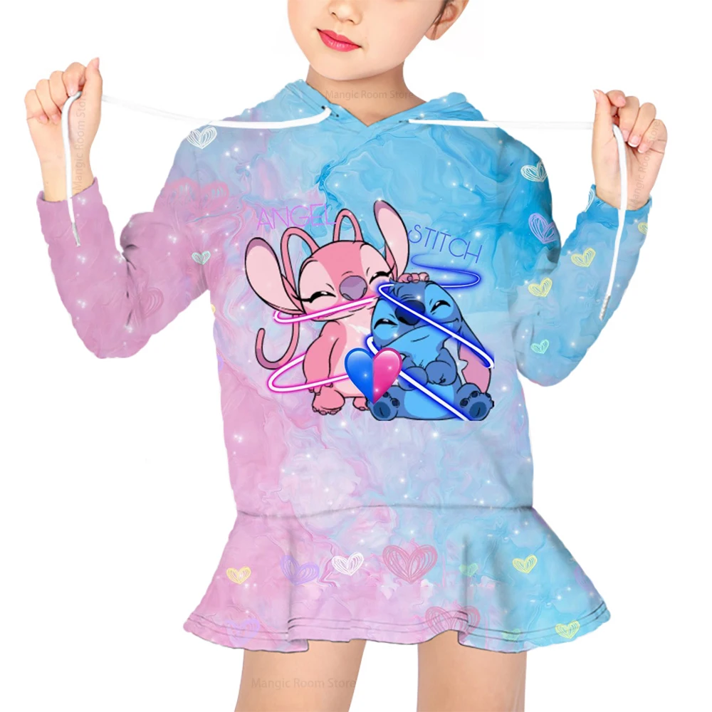 Новая повседневная толстовка с круглым вырезом и мультяшным принтом Disney Stitch, мой свитер, юбка, милая Повседневная Свободная детская одежда ...
Новая повседневная толстовка с круглым вырезом и мультяшным принтом Disney Stitch, мой свитер, юбка, милая Повседневная Свободная детская одежда ...