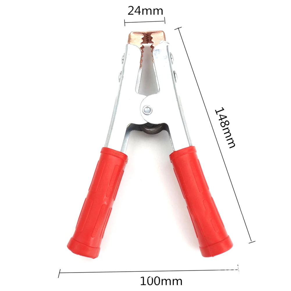 Automotive Tools Battery Clamps Clip Copper Plating For Jumper Cables Kit Replacement Universal 145*90mm Durable
Automotive Tools Battery Clamps Clip Copper Plating For Jumper Cables Kit Replacement Universal 145*90mm Durable