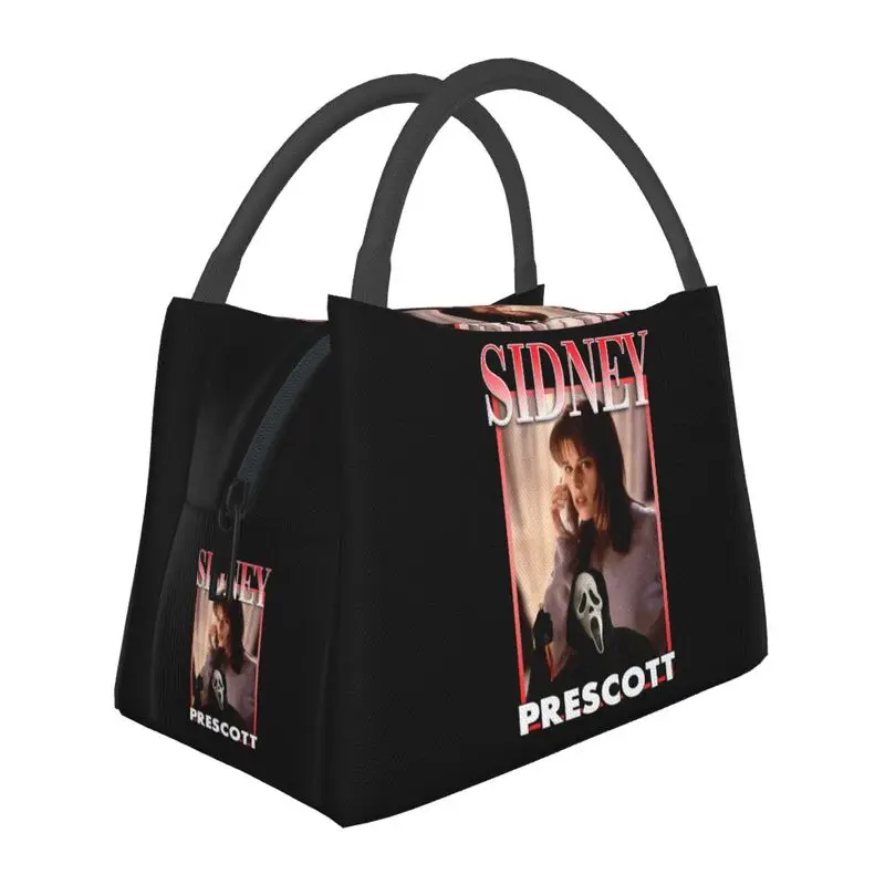 Scream Sidney Prescott Insulated Lunch Bags for Halloween Horror Film Resuable Cooler Thermal Food Lunch Box Hospital Office
Scream Sidney Prescott Insulated Lunch Bags for Halloween Horror Film Resuable Cooler Thermal Food Lunch Box Hospital Office