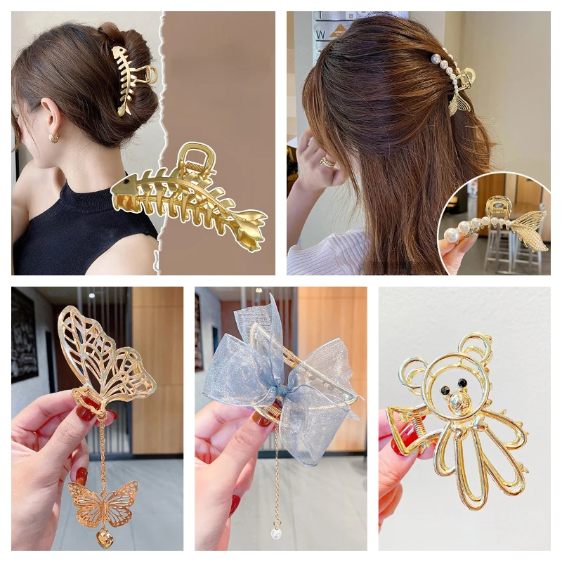 2022 Metal Geometric Hairpin Hairpin Elegant Hairpin Fishbone Hollow Out Hairpin Headwear Women's Girls' Hairpin
2022 Metal Geometric Hairpin Hairpin Elegant Hairpin Fishbone Hollow Out Hairpin Headwear Women's Girls' Hairpin