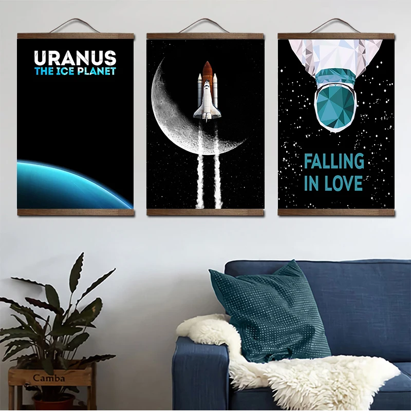 ZHUGEGE custom baby kids room Anime spaceship canvas black walnut hanging scroll painting wall art poster home decor Pendant
ZHUGEGE custom baby kids room Anime spaceship canvas black walnut hanging scroll painting wall art poster home decor Pendant