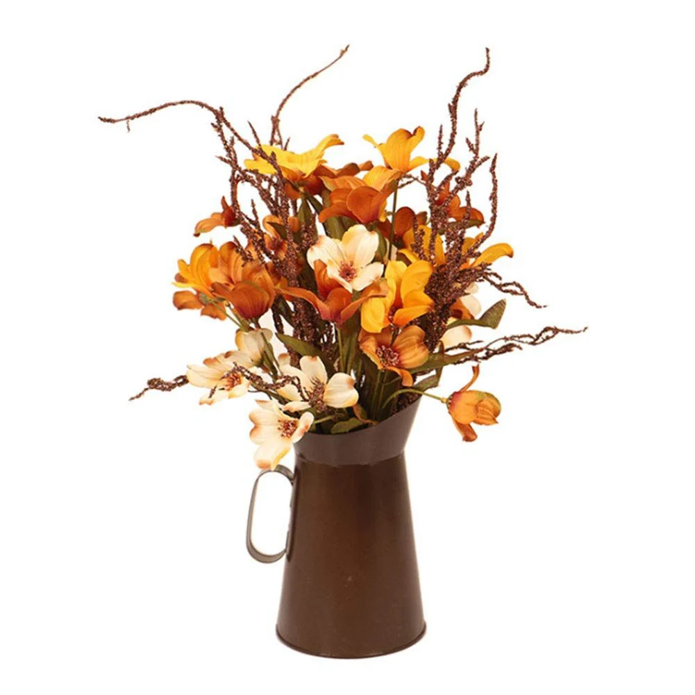 Autumn Iron Bucket Bouquet Artificial Autumn Bouquet With Bucket For Festival Thanksgiving For Home Decoration Party Garden Deco
Autumn Iron Bucket Bouquet Artificial Autumn Bouquet With Bucket For Festival Thanksgiving For Home Decoration Party Garden Deco