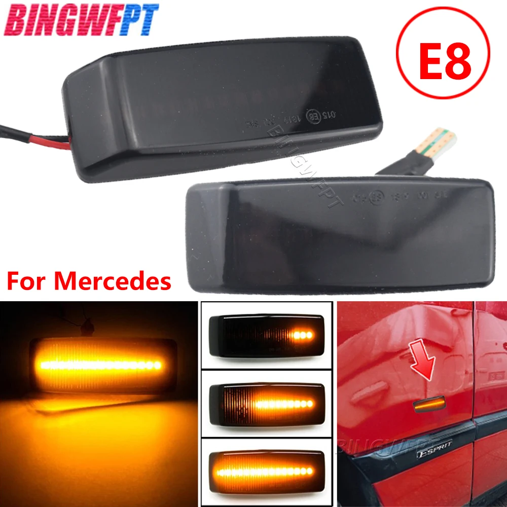 LED Side Marker Mirror Indicator Lamp Flowing Water Turn Signal Light For M ercedes B enz C E S SL CLASS W201 190 W202 W124 W140
LED Side Marker Mirror Indicator Lamp Flowing Water Turn Signal Light For M ercedes B enz C E S SL CLASS W201 190 W202 W124 W140