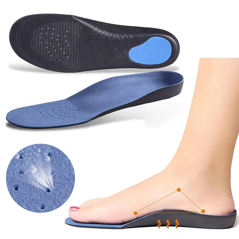 

High Quality Flat Feet Orthopedic Insoles Arch Support Foot Varus Eversion X-O Type Leg Correction Eva Shoe Insole Pad Inserts