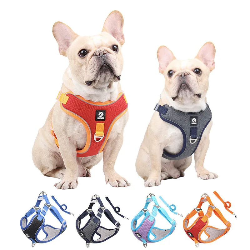 Dog Harness Leash Belt Set Adjustable Vest Mesh Pet Dog Chest Strap Reflective Dog Leash for Small Medium Large Dog Accessories
Dog Harness Leash Belt Set Adjustable Vest Mesh Pet Dog Chest Strap Reflective Dog Leash for Small Medium Large Dog Accessories
