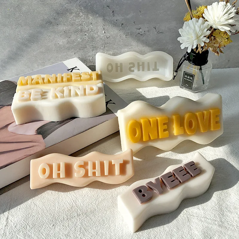 3D Letter Epoxy Silicone Mold Wave Soap Aroma Candle English Word Mold Candle Mods for Candle Making
3D Letter Epoxy Silicone Mold Wave Soap Aroma Candle English Word Mold Candle Mods for Candle Making