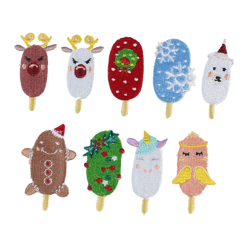 Cartoon Embroidered Ice Cream Patch Iron-on Children's Clothing Luggage Pen Bag Decoration Animal Design Cloth Sticker
Cartoon Embroidered Ice Cream Patch Iron-on Children's Clothing Luggage Pen Bag Decoration Animal Design Cloth Sticker