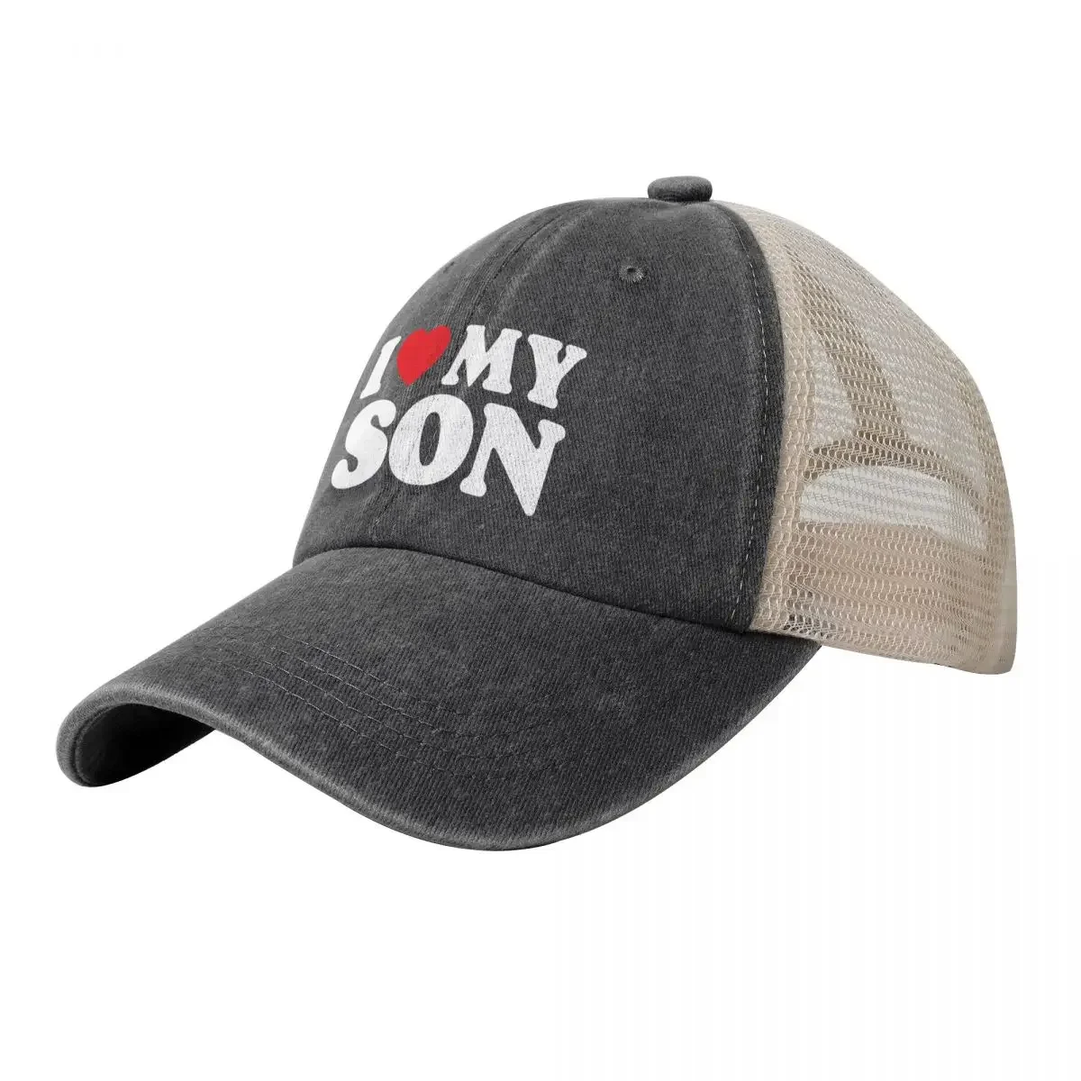 Бейсбольная кепка I Love My Son забавная шляпа брендовая мужская дизайнерская и