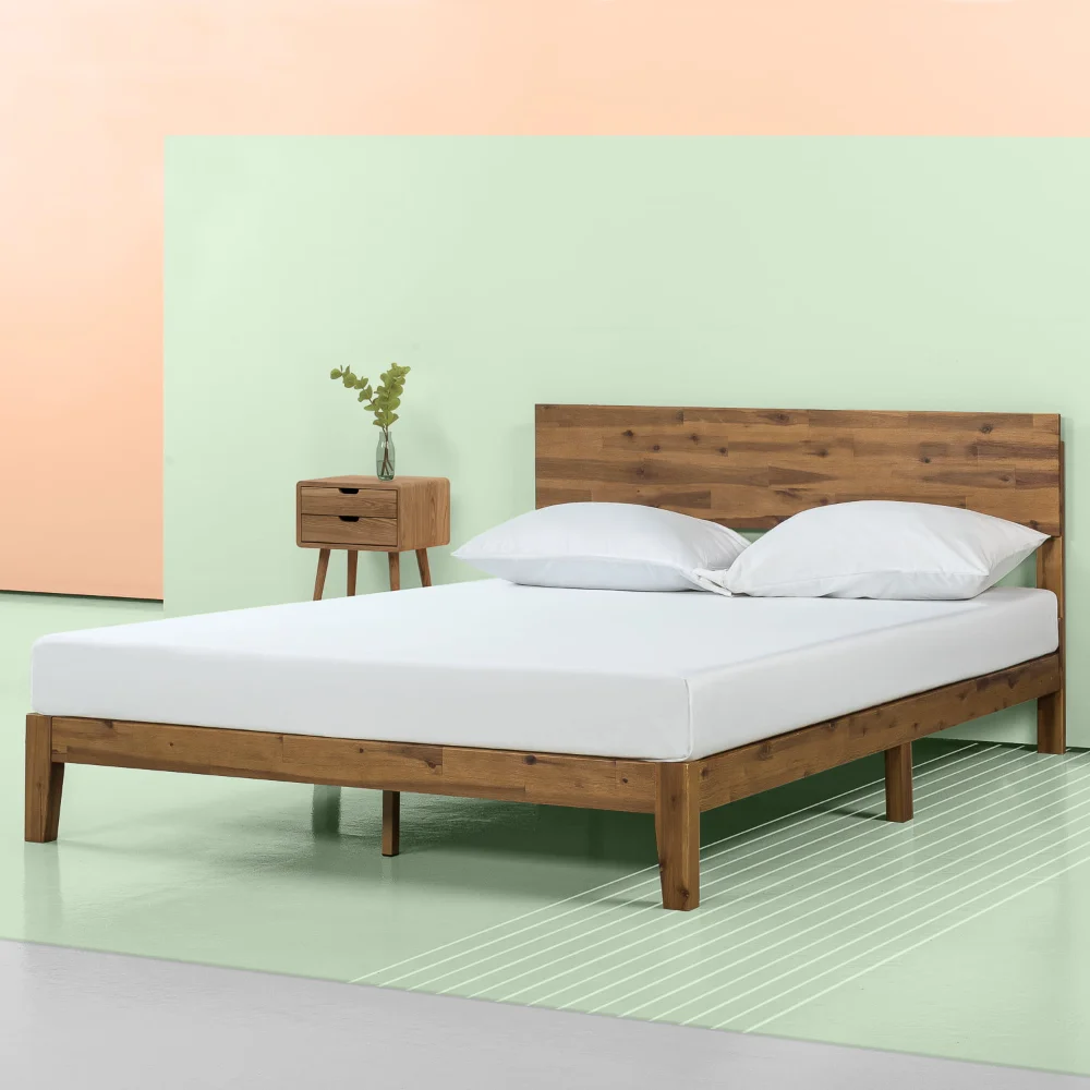 Zinus Julia 34" Wood Platform Bed Frame, Queen
Zinus Julia 34" Wood Platform Bed Frame, Queen