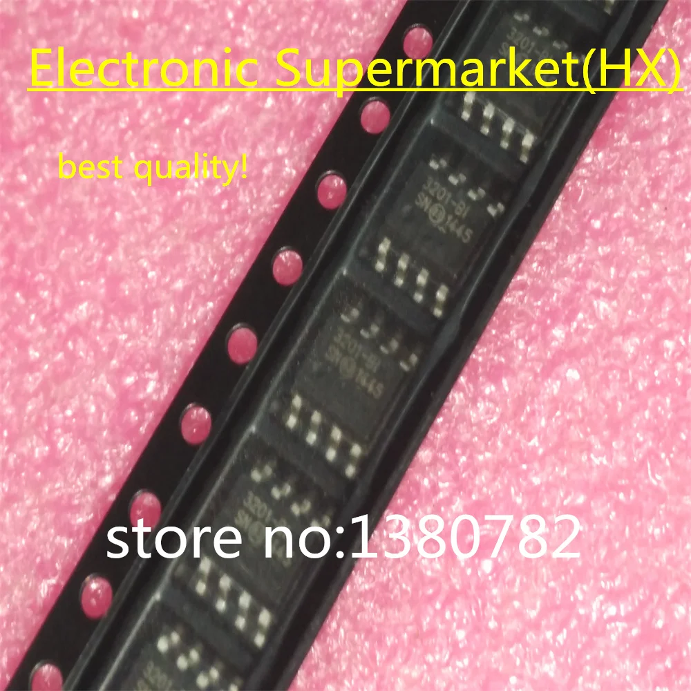 

Free Shipping 100pcs/lots MCP3201-CI/SN MCP3201-BI/SN MCP3201 SOP-8 IC In stock!