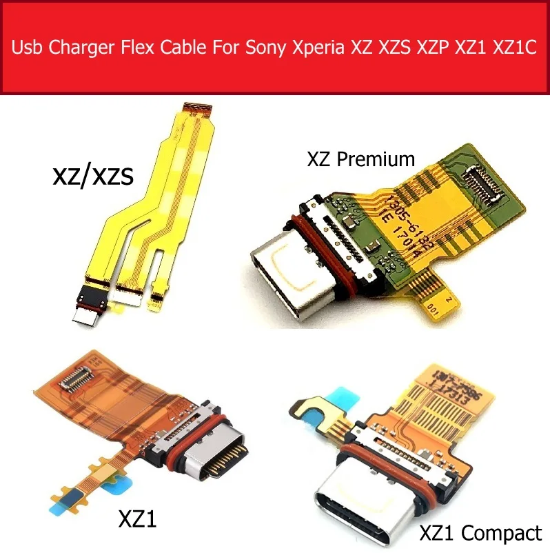 

Charging Dock Port Connector For Sony Xperia XZ/ XZS/XZ Premium XZ1 Charger Board Flex Cable Repair Parts