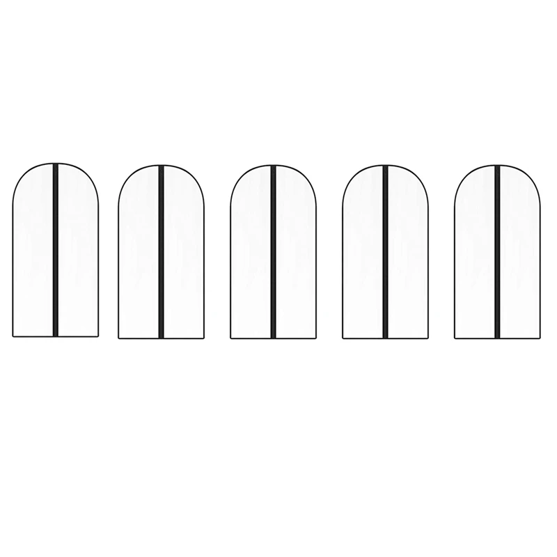 10Pcs Clear Garment Bags, Clothes Covers Protector Bags Clothing Bags With Zip, Plastic Moth Proof Suit Bag For Dress
10Pcs Clear Garment Bags, Clothes Covers Protector Bags Clothing Bags With Zip, Plastic Moth Proof Suit Bag For Dress