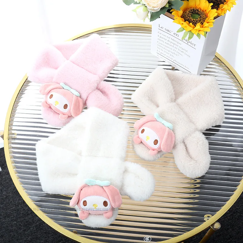 78*10CM Sanrio Anime Cinnamoroll Autumn and Winter Children's Scarf Cartoon Warm Thickened Imitation Rabbit Plush Scarf
78*10CM Sanrio Anime Cinnamoroll Autumn and Winter Children's Scarf Cartoon Warm Thickened Imitation Rabbit Plush Scarf