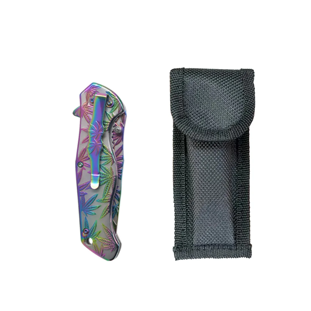 Folding Knife Colorful Pocket Knife Sharp Outdoor Camping Survival Knife Stainless Steel Tactical Military Knife Kitchen Knife
Folding Knife Colorful Pocket Knife Sharp Outdoor Camping Survival Knife Stainless Steel Tactical Military Knife Kitchen Knife