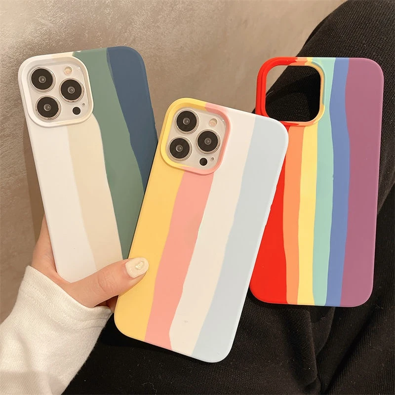 For iphone 14proamx 13 12 11 x series liquid silicone official with color matching rainbow all-inclusive fall proof phone case
For iphone 14proamx 13 12 11 x series liquid silicone official with color matching rainbow all-inclusive fall proof phone case