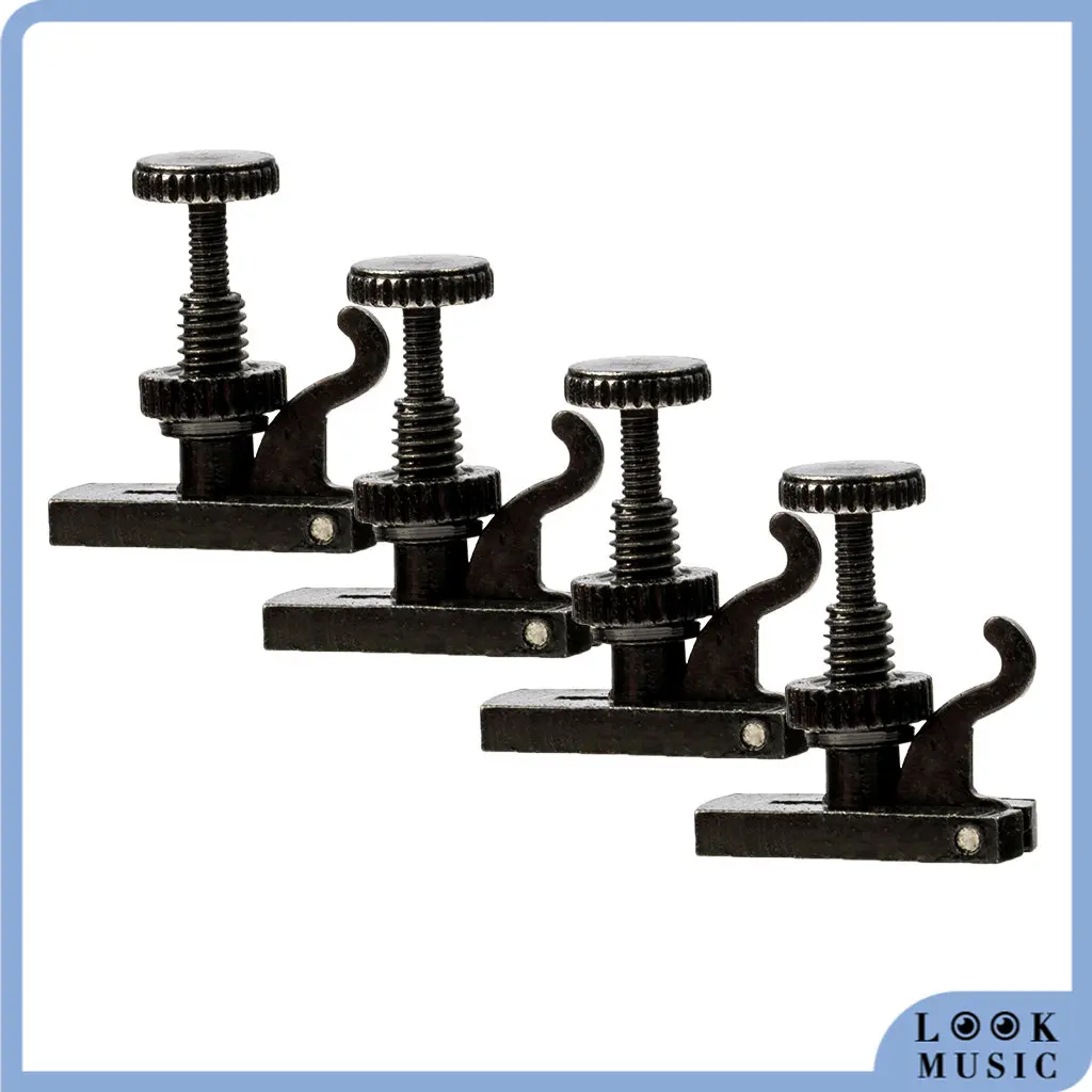 4 Pcs British Style 4/4 Violin String Adjuster Fine Tuner Violin Parts Fiddle Fine Tuner Hill Style Fine Tuner Violin Tailpiece
4 Pcs British Style 4/4 Violin String Adjuster Fine Tuner Violin Parts Fiddle Fine Tuner Hill Style Fine Tuner Violin Tailpiece