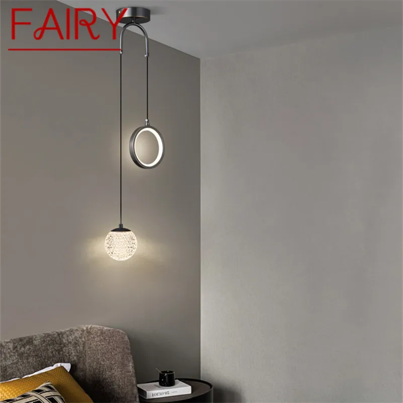 FAIRY Modern Black Copper Chandelier LED 3 Colors Simply Creative Decorative Hanging Lamp For Home Bed Room
FAIRY Modern Black Copper Chandelier LED 3 Colors Simply Creative Decorative Hanging Lamp For Home Bed Room