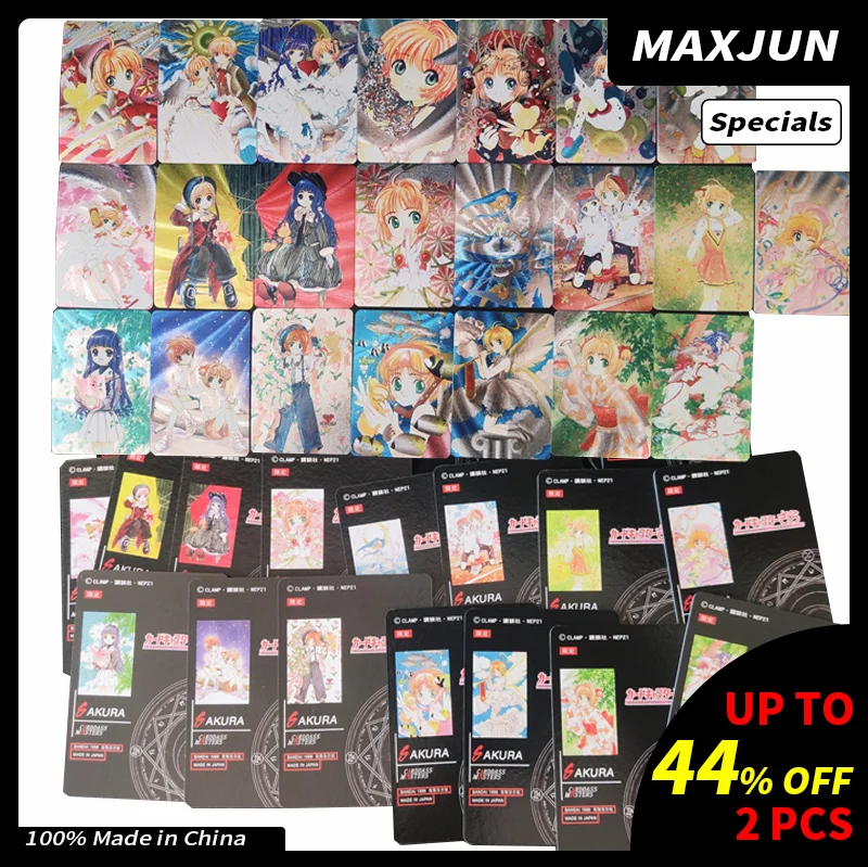 ACG Cards 22Pcs Anime Sexy Beauty Kawaii Card Captor Collectible Flash Cards KINOMOTO SAKURA Cartoon Game Card Gift Toys
ACG Cards 22Pcs Anime Sexy Beauty Kawaii Card Captor Collectible Flash Cards KINOMOTO SAKURA Cartoon Game Card Gift Toys