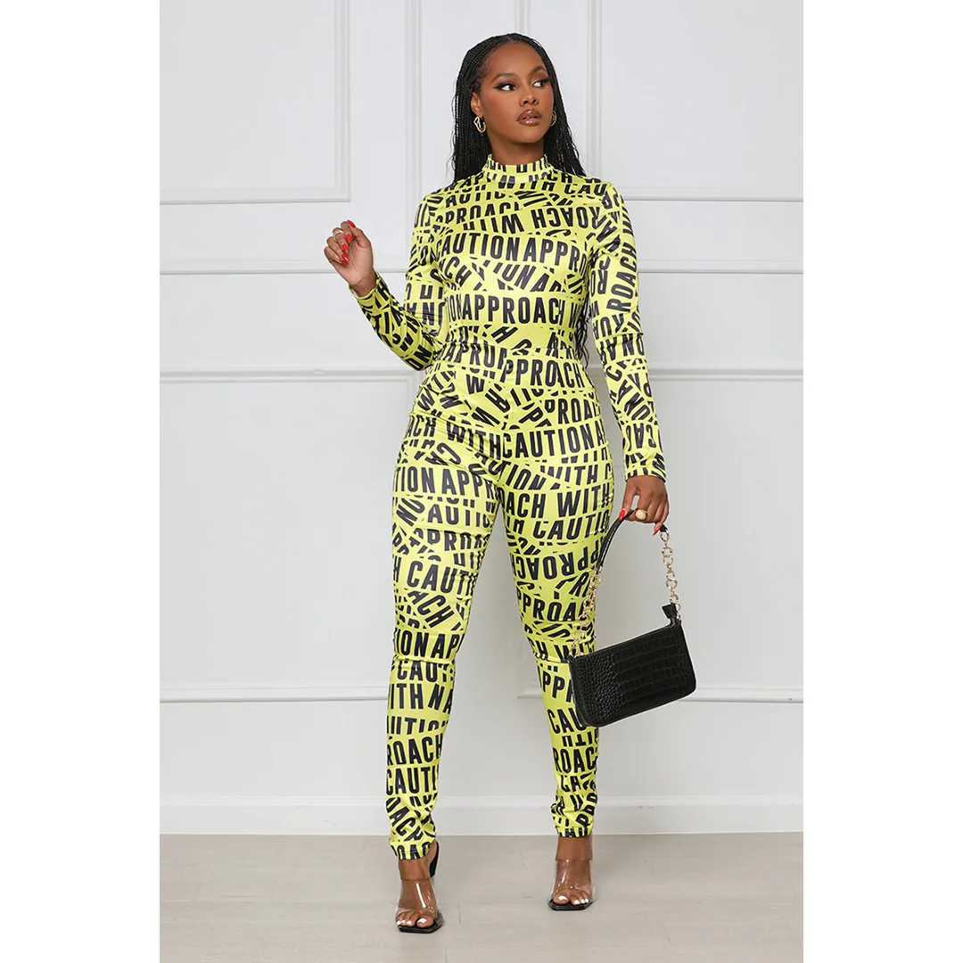 HAOYUAN Fashion Letter Printed Bodycon Jumpsuit Long Sleeve One-pieces Sexy Club Birthday Outfit for Women Rompers Fall Clothing
HAOYUAN Fashion Letter Printed Bodycon Jumpsuit Long Sleeve One-pieces Sexy Club Birthday Outfit for Women Rompers Fall Clothing