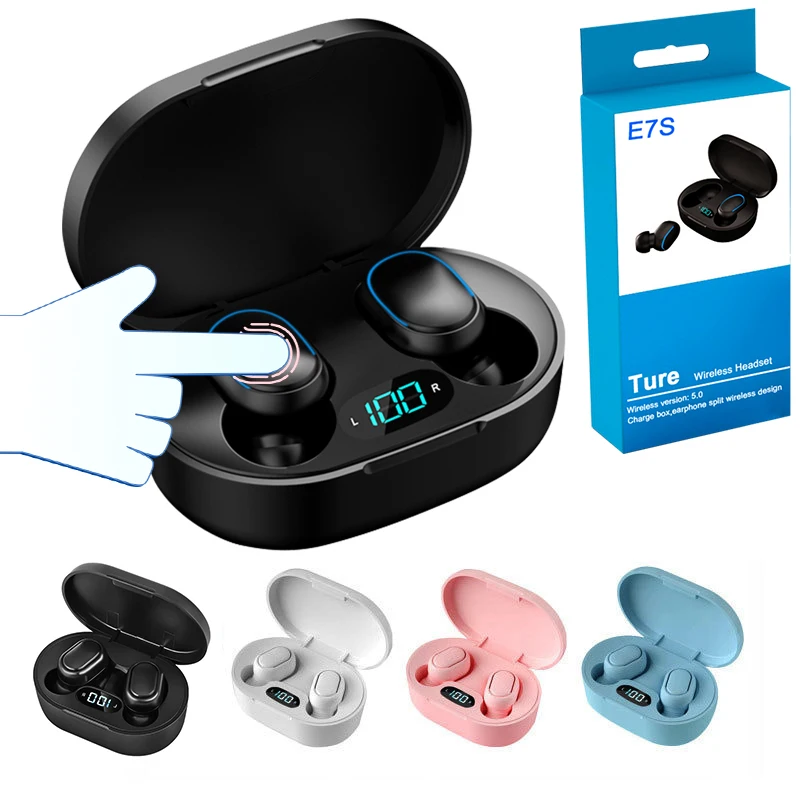 Беспроводные наушники TWS E7S, Bluetooth-наушники, Спортивная игровая гарнитура для iPhone, Huawei, Samsung, для IOS, Android, наушники Blurtooth
Беспроводные наушники TWS E7S, Bluetooth-наушники, Спортивная игровая гарнитура для iPhone, Huawei, Samsung, для IOS, Android, наушники Blurtooth