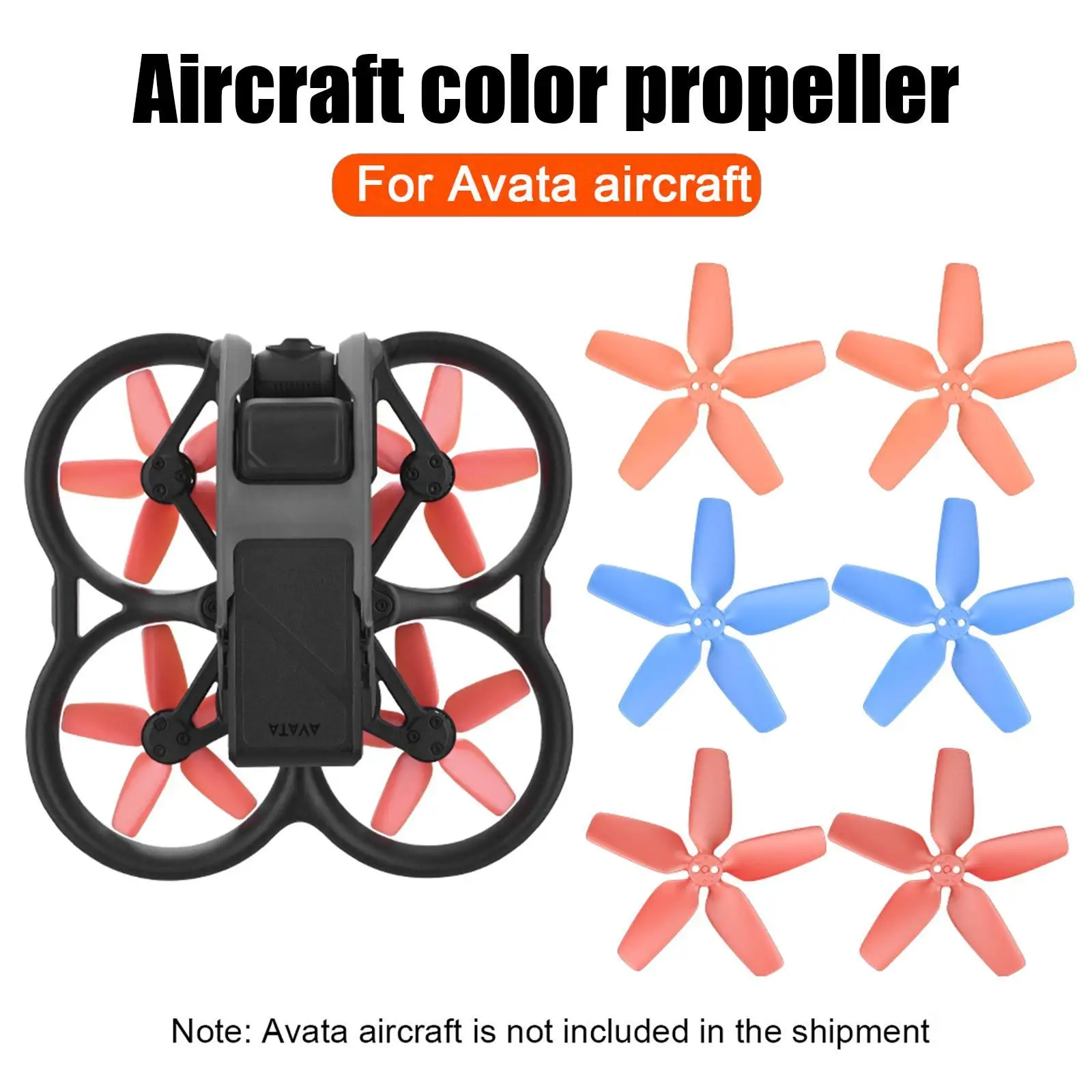 2 Pairs Propeller Suitable For DJI Avata Propeller Small Low Noise Wing Propeller Aeronautics Magazine 4 Pro Drones With Camera
2 Pairs Propeller Suitable For DJI Avata Propeller Small Low Noise Wing Propeller Aeronautics Magazine 4 Pro Drones With Camera