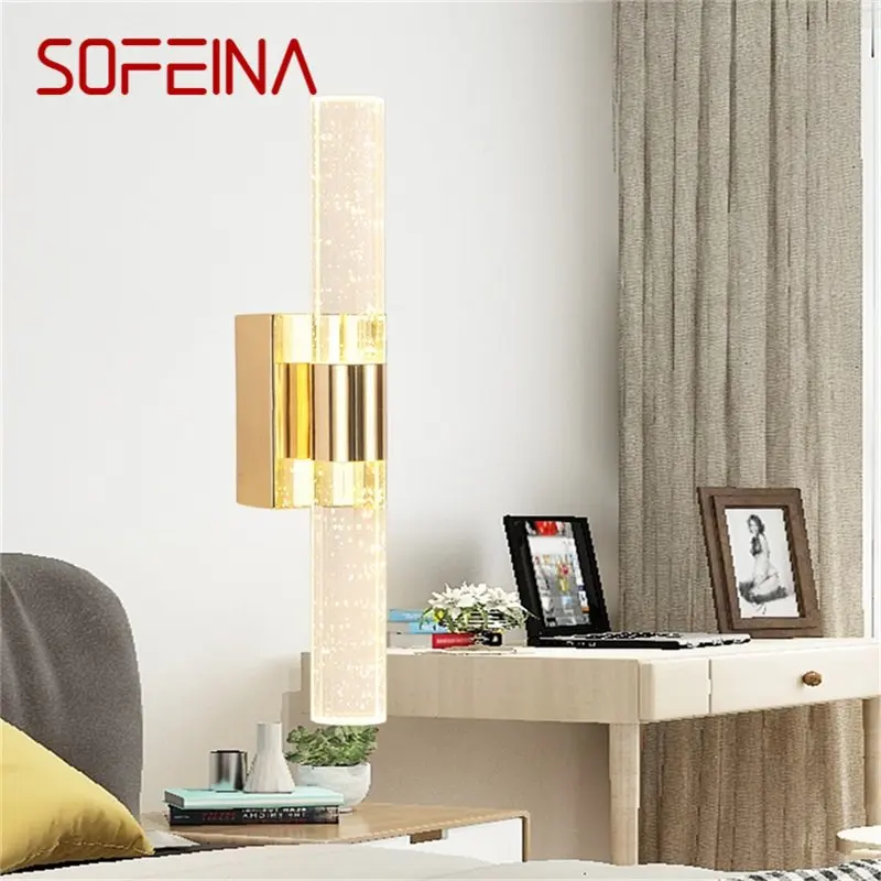 SOFEINA Wall Sconces Lamps LED Modern Luxury Indoor Simple Crystal Lights For Home Bedroom
SOFEINA Wall Sconces Lamps LED Modern Luxury Indoor Simple Crystal Lights For Home Bedroom