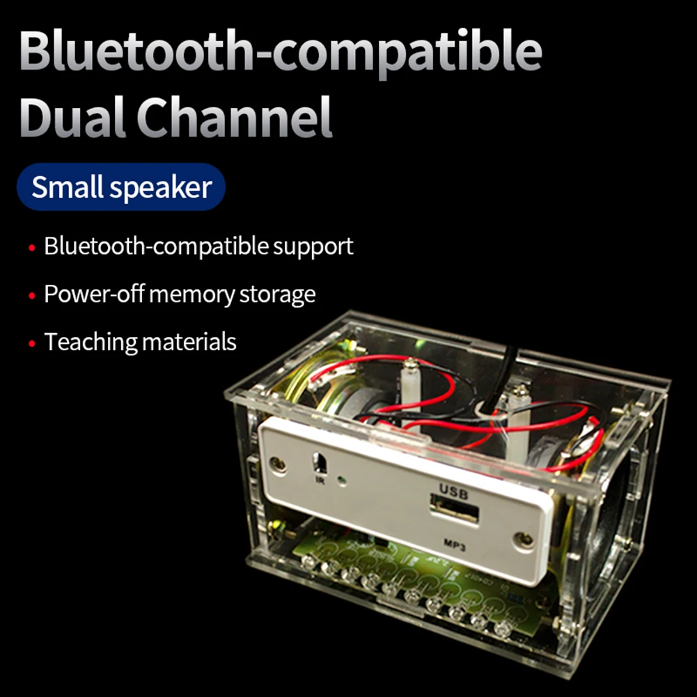 DIY Bluetooth-compatible Speaker Production and Assembly Electronic Welding Kit Teaching Practice DIY Electronic Kit Component
DIY Bluetooth-compatible Speaker Production and Assembly Electronic Welding Kit Teaching Practice DIY Electronic Kit Component