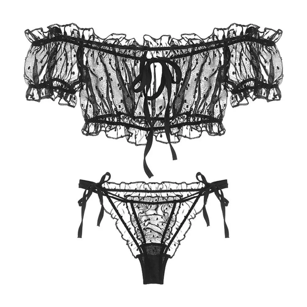 Women Sexy Lingerie Exotic Lolita See Through Pajama Bandage G Thong Sets Underwear Top Thong Sleepwear Plus Size
Women Sexy Lingerie Exotic Lolita See Through Pajama Bandage G Thong Sets Underwear Top Thong Sleepwear Plus Size