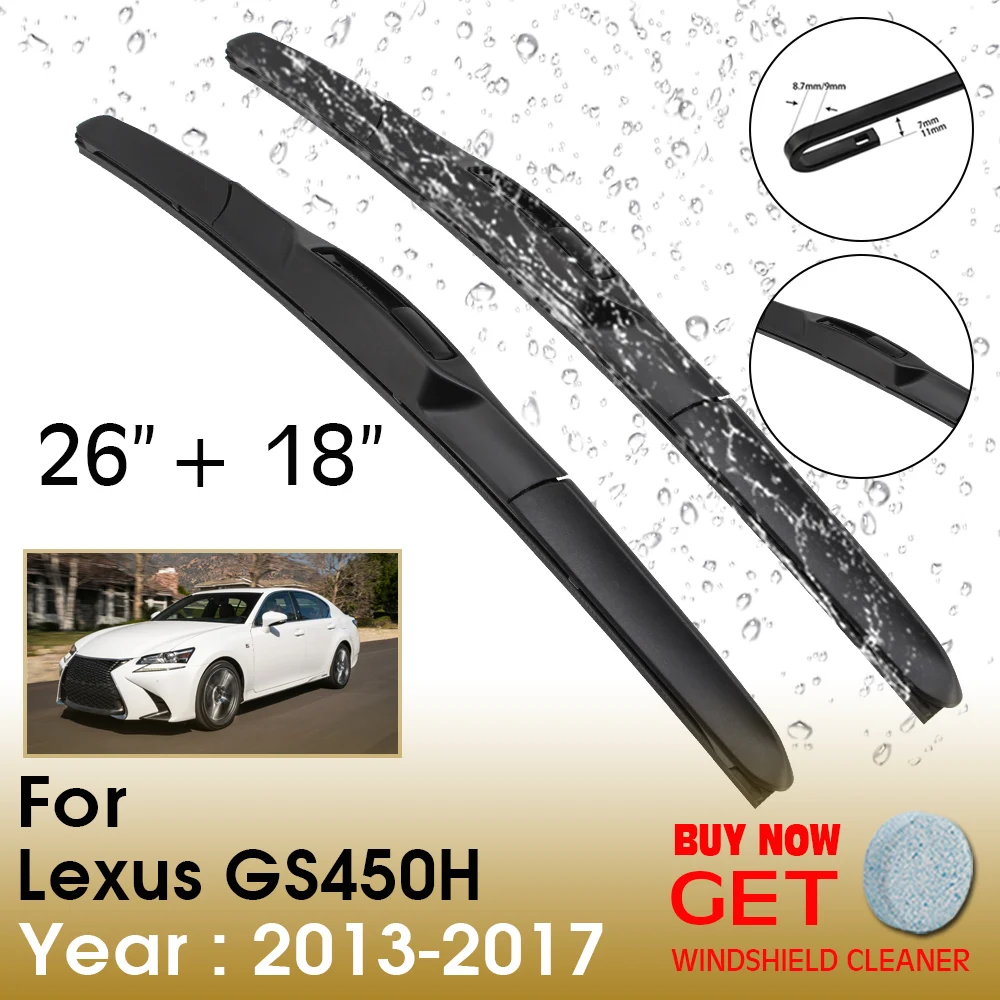 Щетка стеклоочистителя для Lexus GS450H, стеклоочистители для Lexus GS450H, 26 + 18 дюймов, 2013-2017, аксессуары
Щетка стеклоочистителя для Lexus GS450H, стеклоочистители для Lexus GS450H, 26 + 18 дюймов, 2013-2017, аксессуары