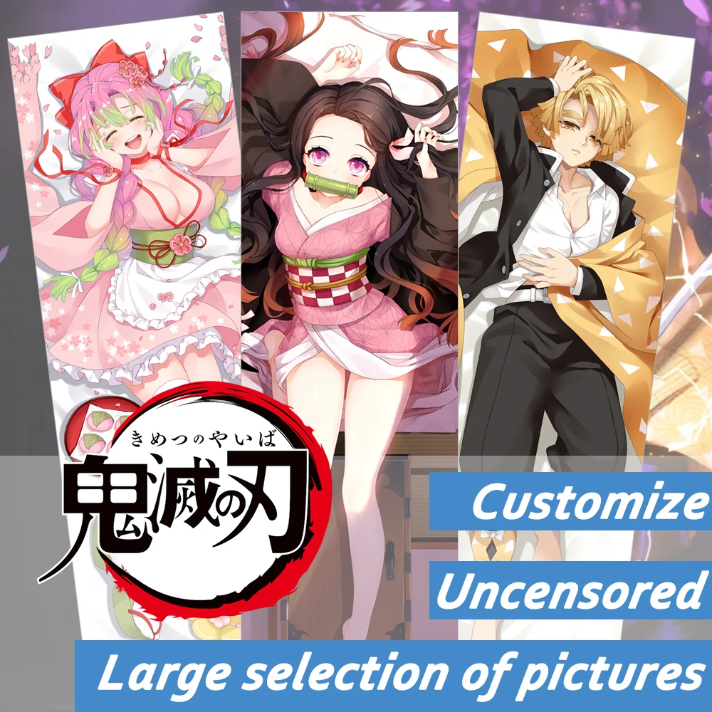 180CM Demon Slayer Pillowcase Kamado Tanjirou Nezuko Agatsuma Zenitsu Hugging Body Pillow Dakimakura Customize Pattern Optional
180CM Demon Slayer Pillowcase Kamado Tanjirou Nezuko Agatsuma Zenitsu Hugging Body Pillow Dakimakura Customize Pattern Optional