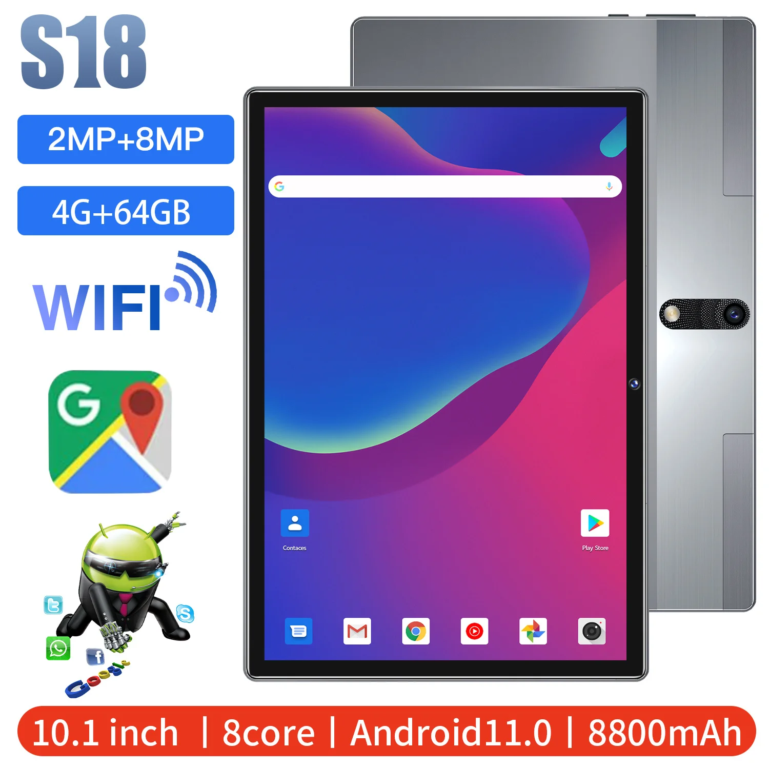 Новинка 2023, игровой планшет, Android 12, 4 + 64 Гб ПЗУ, Восьмиядерный, 4G сетевой телефон, планшетный ПК с Wi-Fi, 120 Гц, WQHD
Новинка 2023, игровой планшет, Android 12, 4 + 64 Гб ПЗУ, Восьмиядерный, 4G сетевой телефон, планшетный ПК с Wi-Fi, 120 Гц, WQHD