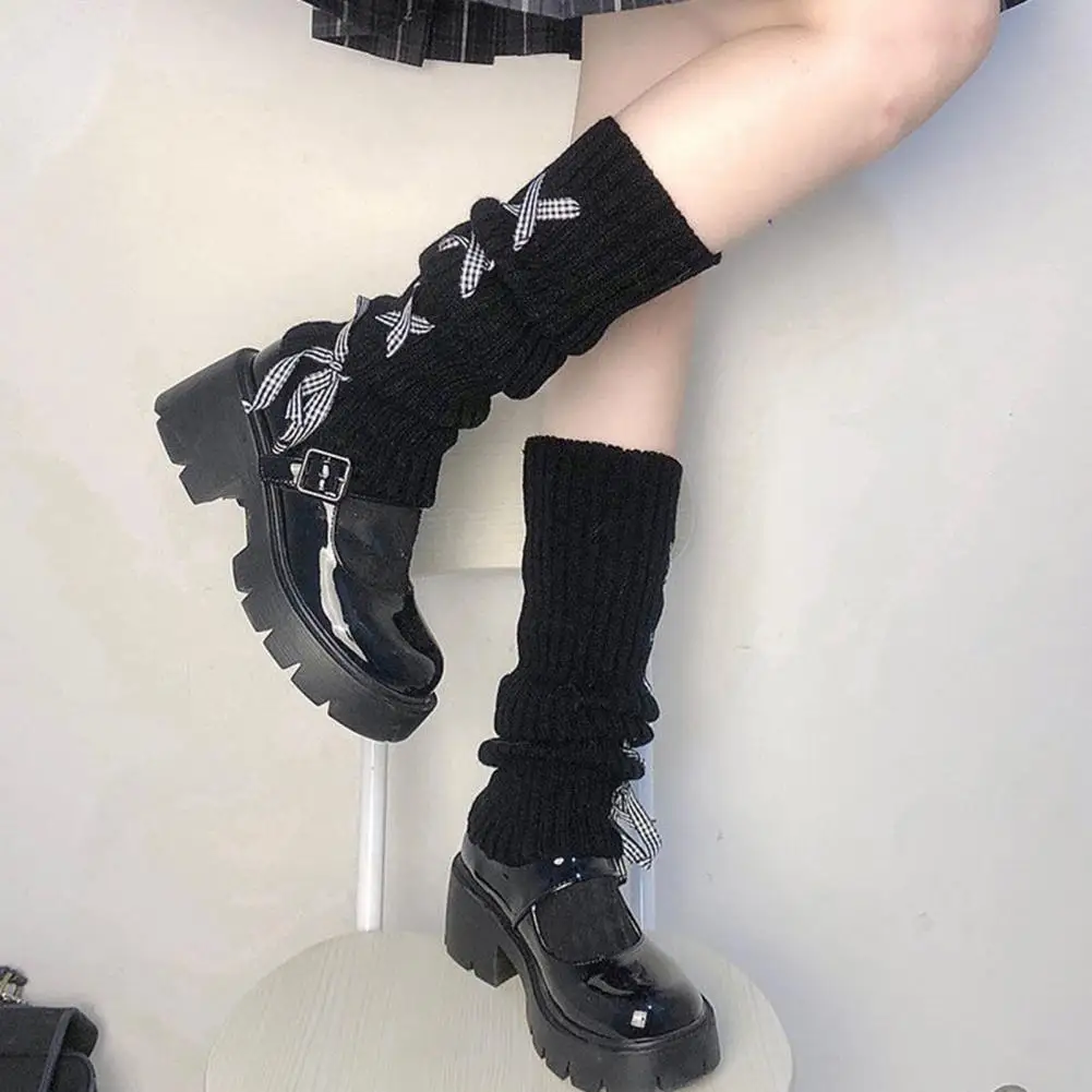 Kawaii Leg Socks Japanese Uniform Bowknot Bandage Leg Warmer harajuku Lolita Knit Boot Socks Pile Up Socks Y2K Foot Cover mallas
Kawaii Leg Socks Japanese Uniform Bowknot Bandage Leg Warmer harajuku Lolita Knit Boot Socks Pile Up Socks Y2K Foot Cover mallas