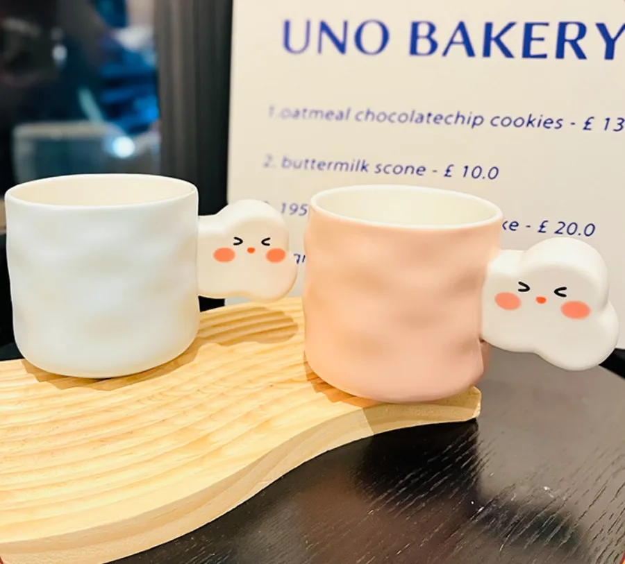 Creative Cute Cloud Handle Ceramic Cup Coffee Mug Milk Cup Juice Drink Cup Holiday Gift
Creative Cute Cloud Handle Ceramic Cup Coffee Mug Milk Cup Juice Drink Cup Holiday Gift