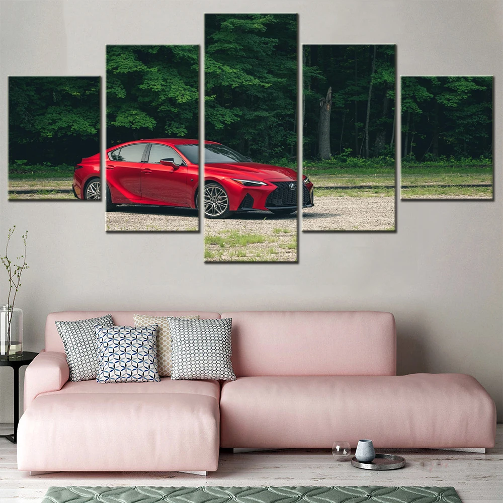 5 Piece 2022 Lexus IS 500 F SPORT Performance Wall Art Posters Canvas Painting For Living Room Home Decor Pictures On The Wall 
5 Piece 2022 Lexus IS 500 F SPORT Performance Wall Art Posters Canvas Painting For Living Room Home Decor Pictures On The Wall