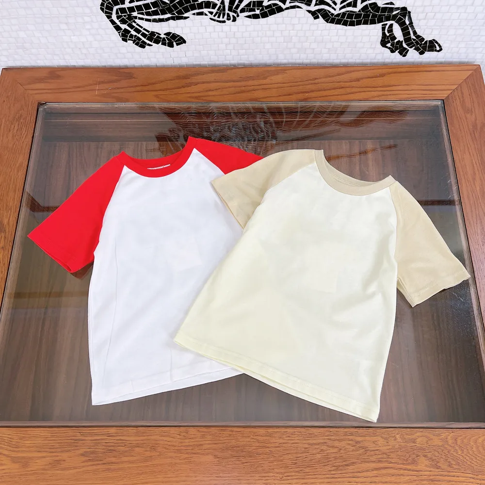 High-end children's clothing 2022 summer new boys and girls cotton T-shirt cotton letter embroidery children's short sleeves
High-end children's clothing 2022 summer new boys and girls cotton T-shirt cotton letter embroidery children's short sleeves