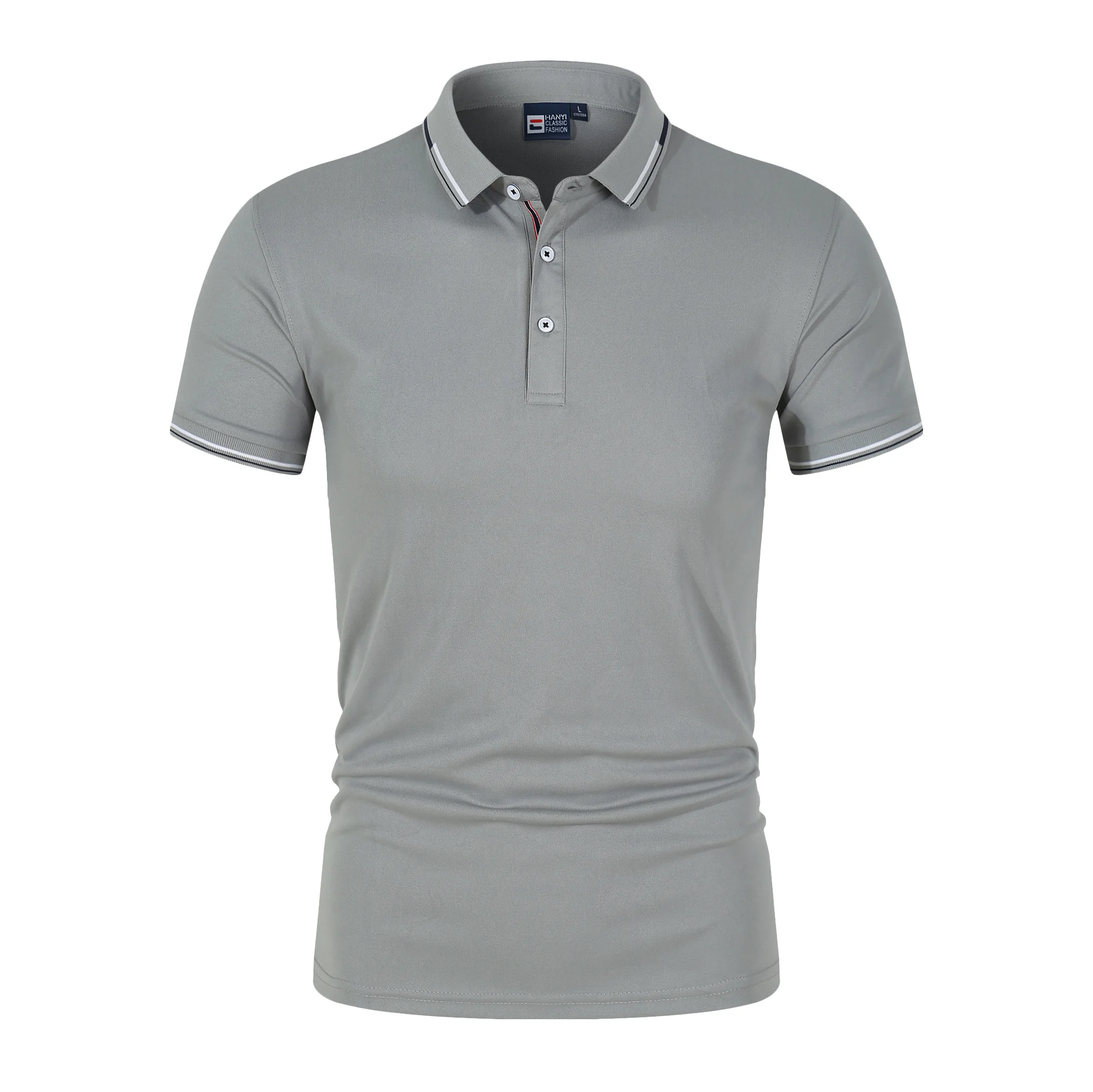 Summer Men's POLO Shirt high-quality solid color Short Sleeve Speed Dry jogging Breathable T-shirt lapel casual simple Polo
Summer Men's POLO Shirt high-quality solid color Short Sleeve Speed Dry jogging Breathable T-shirt lapel casual simple Polo