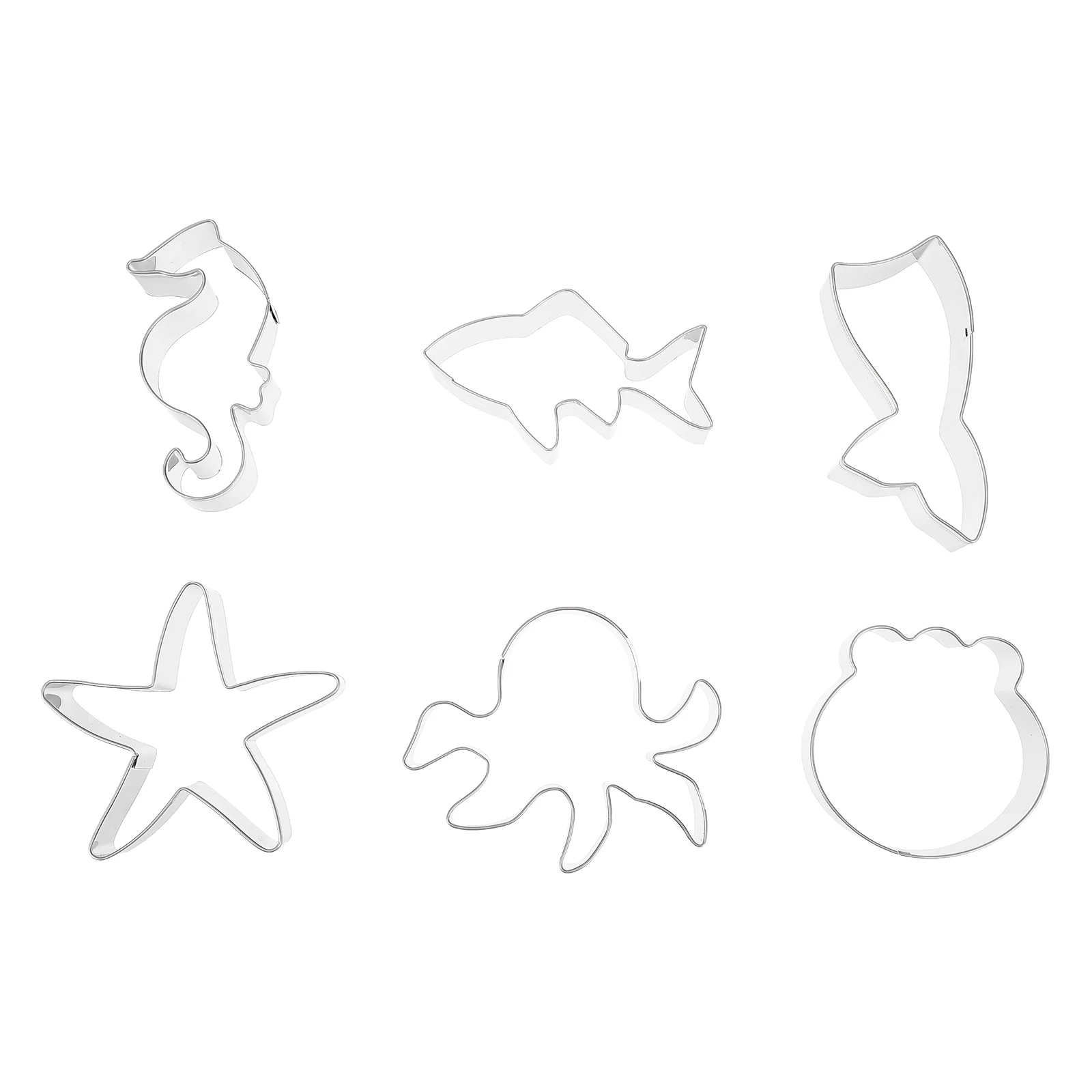 Cookie Animalthe Sea Stainless Party Cutting Fruit Baking Shape Dough Chocolate Supplies Molds Fondant Fruits Steel Candy Ocean 
Cookie Animalthe Sea Stainless Party Cutting Fruit Baking Shape Dough Chocolate Supplies Molds Fondant Fruits Steel Candy Ocean