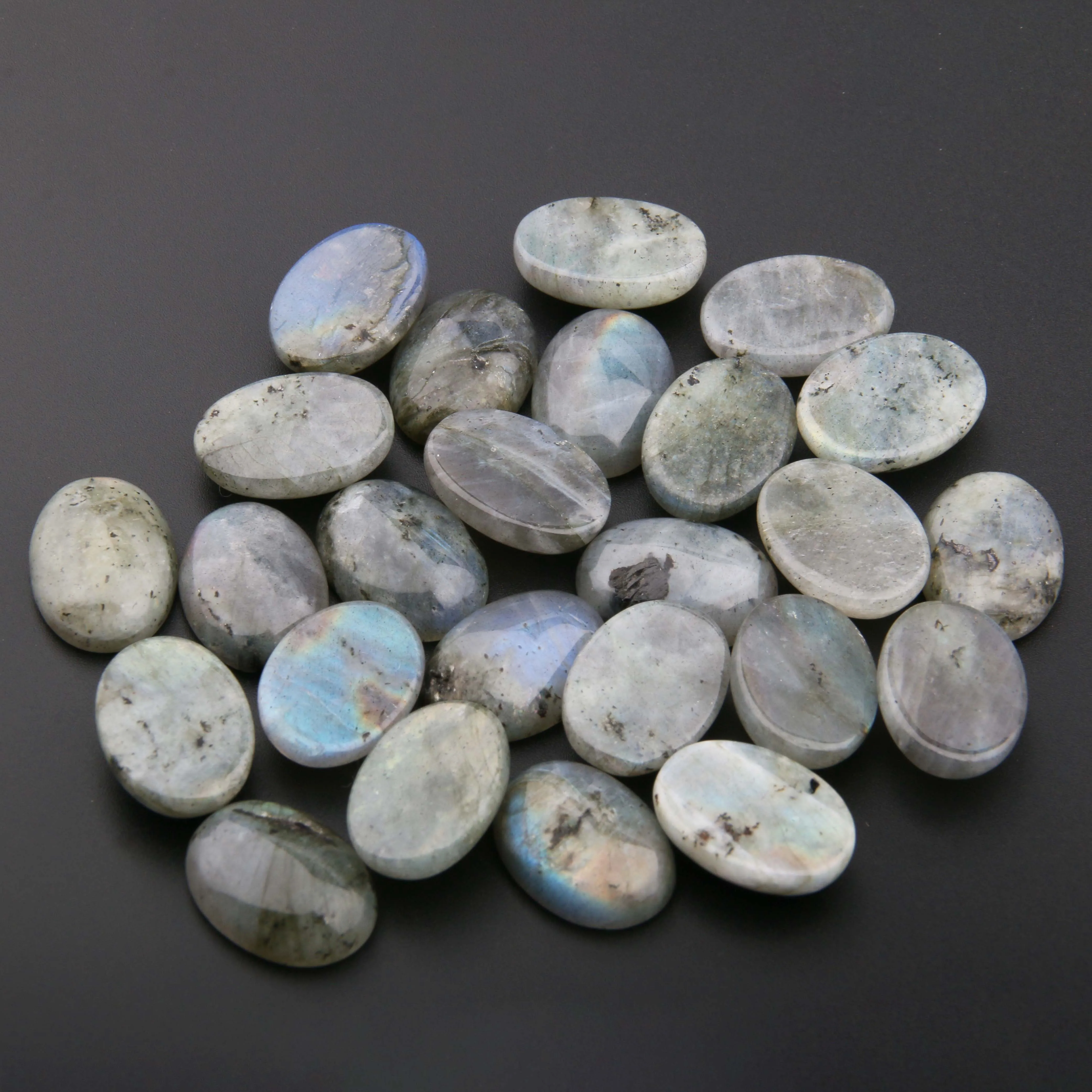 Natural Flash Labradorite Cabochon Gem Stones No Drilled Hole Oval CAB Bead for Men DIY Handcrafted Jewelry Making Ring Necklace
Natural Flash Labradorite Cabochon Gem Stones No Drilled Hole Oval CAB Bead for Men DIY Handcrafted Jewelry Making Ring Necklace