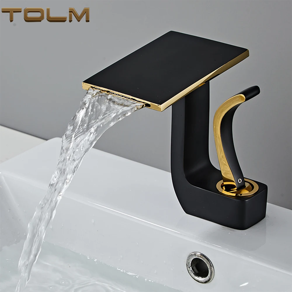 Смесители для раковины TOLM, кран «Водопад» для ванной комнаты, белый, для холодной и горячей воды, крепление на раковину, одно отверстие
Смесители для раковины TOLM, кран «Водопад» для ванной комнаты, белый, для холодной и горячей воды, крепление на раковину, одно отверстие