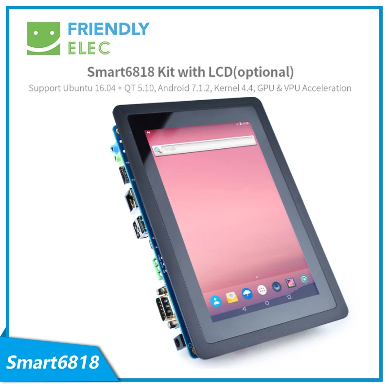 SMART6818SDK (2,0) S5P6818 4,3 '7' 10,1 'lvds LCD 4G 800*480 800*1280 емкостный экран FriendlyELEC
SMART6818SDK (2,0) S5P6818 4,3 '7' 10,1 'lvds LCD 4G 800*480 800*1280 емкостный экран FriendlyELEC